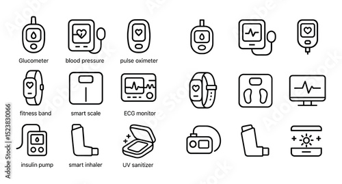 Minimalist Health Icons