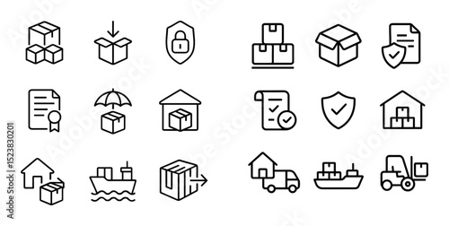 Freight Services Icons