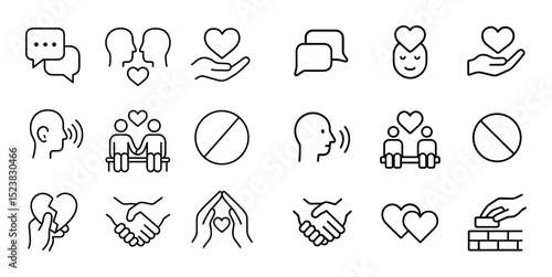 Relationship Tips Icons