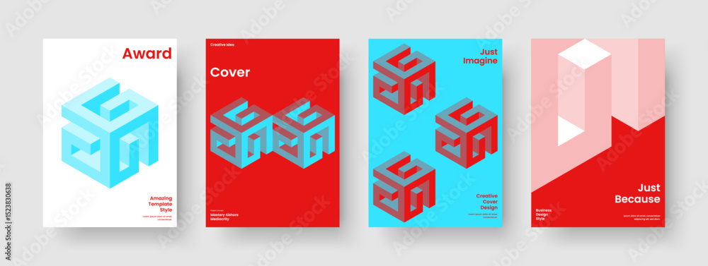 Obraz premium Creative Banner Layout. Geometric Report Design. Modern Flyer Template. Poster. Brochure. Book Cover. Business Presentation. Background. Leaflet. Brand Identity. Pamphlet. Notebook. Journal