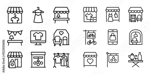 Secondhand Icons Grid