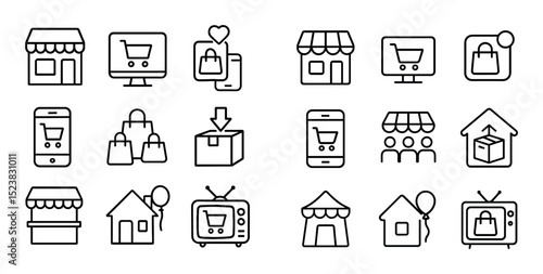 Sales Channels Icons