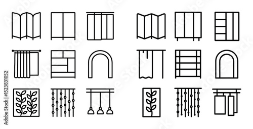 Space Divider Icons