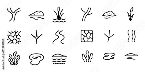Delta Wetlands Icons