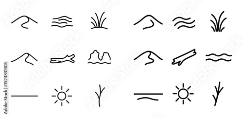 Autumn Dune Icons