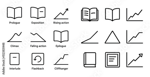 Minimalist Narrative Icons