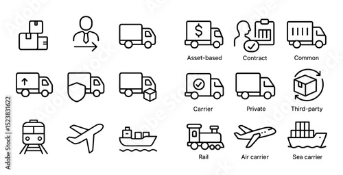 Carrier Type Icons