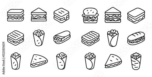 Iconic Sandwich Grid