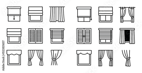 Minimalist Window Icons