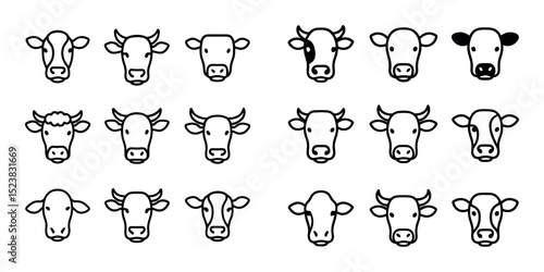 Cattle Breed Icons