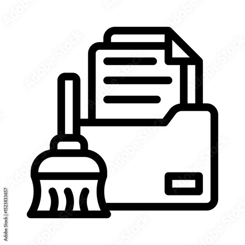 data cleansing line icon