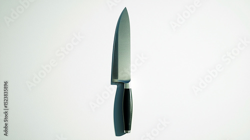 Sleek Chefs Knife Minimalist Still Life