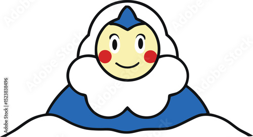 Snow White Background - Clean Minimal White Snow Texture for Design