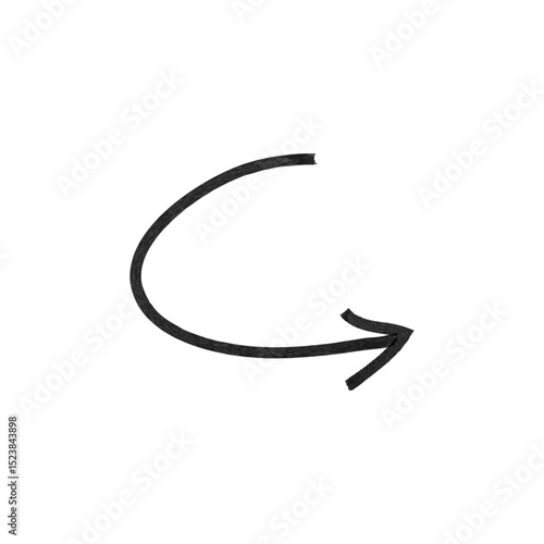 手書きの矢印アイコン