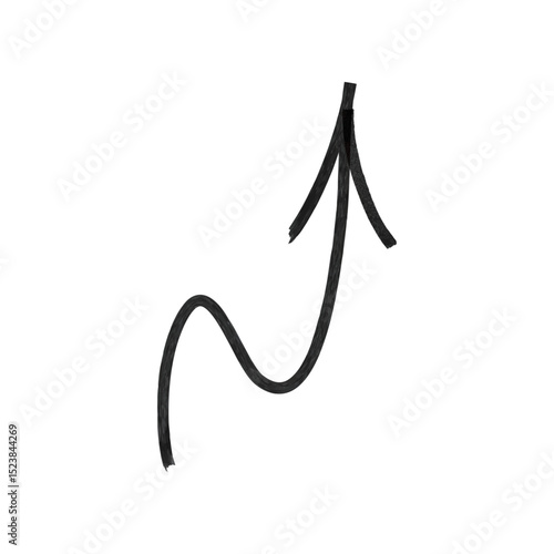 手書きの矢印アイコン