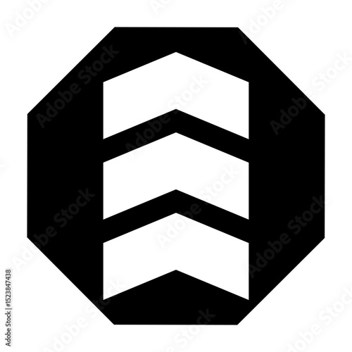 Arrow vector icon. scroll illustration sign. Direction symbol. Up web icon. Pointer logo.