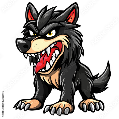 Evil dog - Rabid Wolf - Dog Hybrid