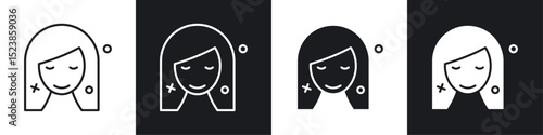 Skincare icons graphic vectors