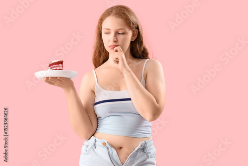 Thoughtful young woman in t...