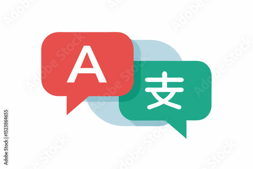 language translation speech bubbles