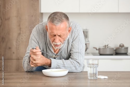 Senior man suffering from P...