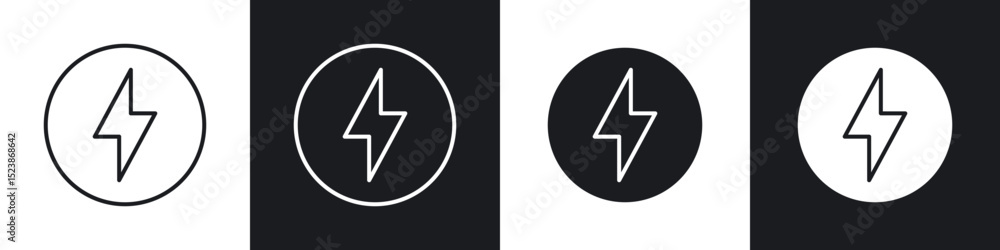 Power icons vector graphics for web designs Power icons vector graphics for web designs