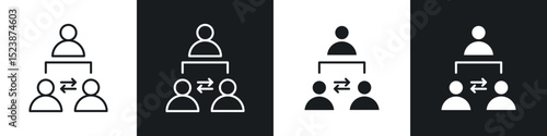 Third party icons in solid and stroke graphics