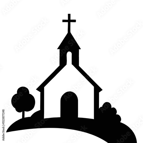 orthodox church in the morning