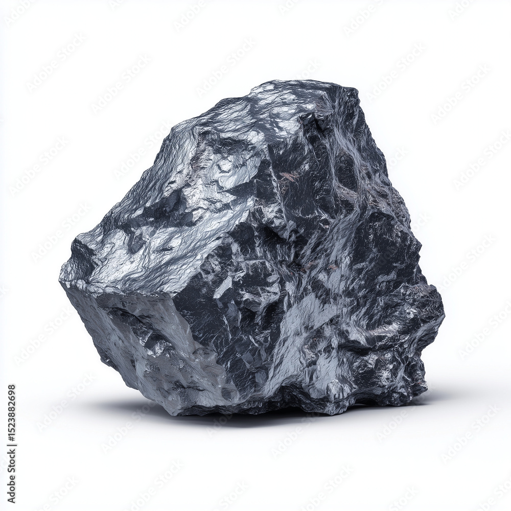 Fototapeta premium Zinc on white background