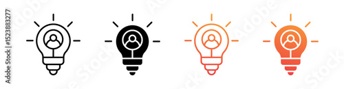 Entrepreneur Multiple Style Icon Set Vector 