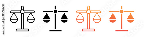 Ethics Multiple Style Icon Set Vector 