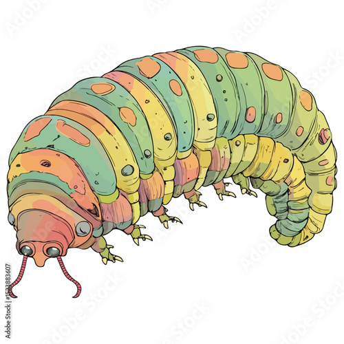 silkworm, insect, vector, transparent background, organism, bombyx mori, isolated, animal, nature
