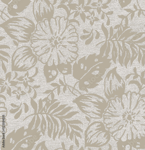 Elegant Floral Pattern Assortment for Interior Design