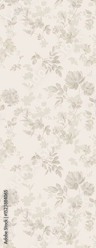 Elegant Floral Pattern Assortment for Interior Design