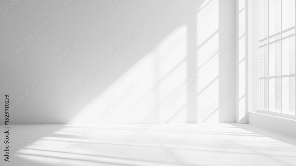 Fototapeta premium wallpaper, office light scene, lots of space for text for presentation 
