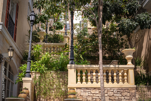 Fototapeta Naklejka Na Ścianę i Meble -  Street photos taken in Sanset town, Vietnam.