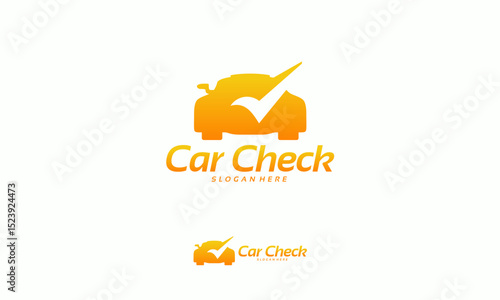 Car Check logo designs concept vector, Car Service logo template