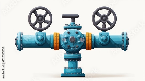 Industrial pipeline valve system