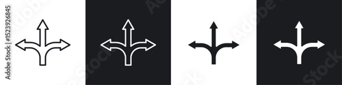Flexibility icon symbol collection on white background.