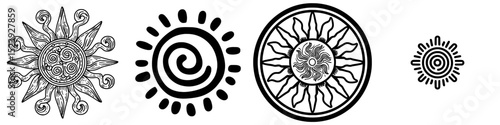 The symbol of a solarium tan icon represents the essence of a summer beach sun, embodying the modern emblem of solar energy, spa, warmth, vitality, tanning salons, or wellness brands, characterized