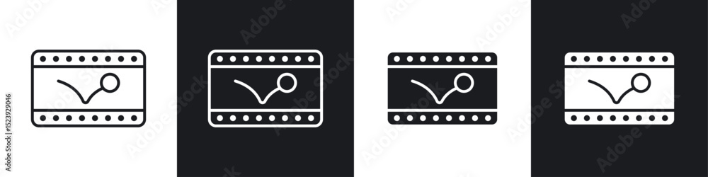 Animated icon symbol collection on white background. Animated icon symbol collection on white background.