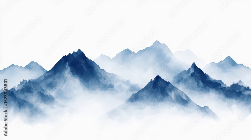 Misty Mountain Range. (2) Misty Mountain Range. (2)
