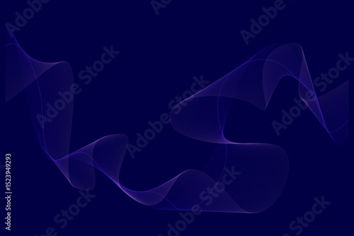 Wave pattern, radiating elegance and fluid motion. Ideal for modern branding, digital art, and minimalist design projects. Illustration vector design. EPS 10