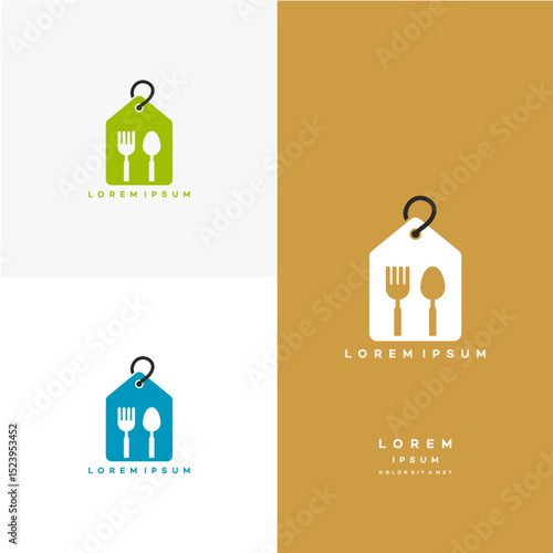 Food Store logo, Cooking Tool Shop logo
