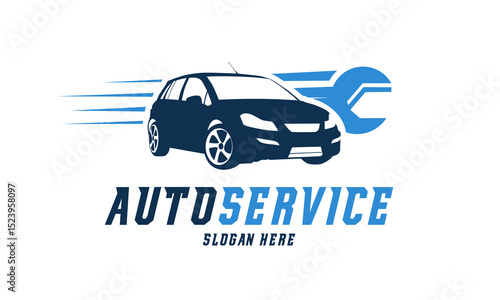 Automotive Service logo designs vector, Car Repair logo