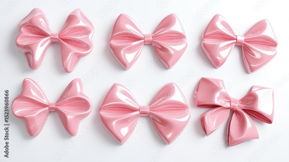 Pink Bows Collection. Pink Bows Collection.
