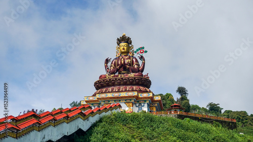 Chenrezig Statue, Pelling, Sikkim India