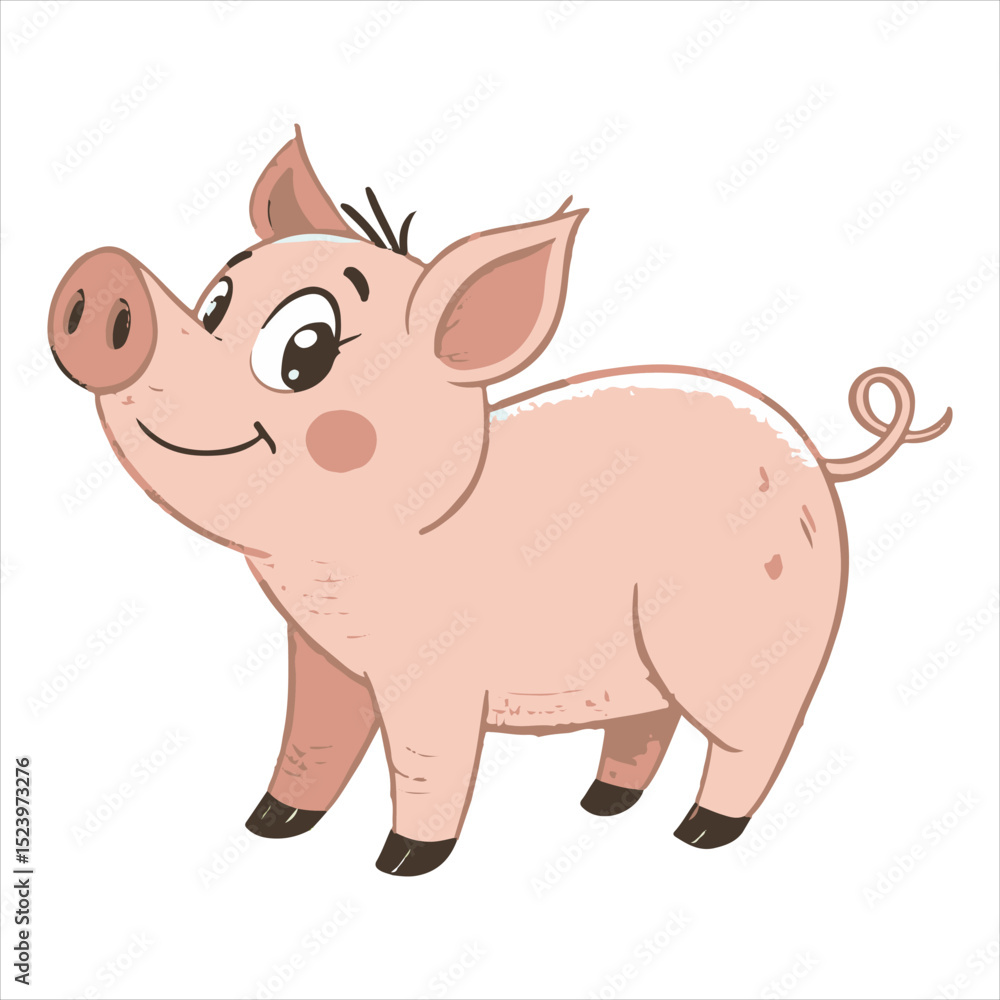 Fototapeta premium Pig Vector
