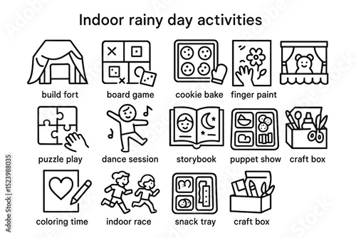 Indoor activities for rainy days: creative and fun ideas for children