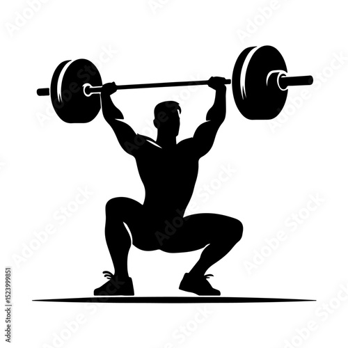 weightlifting silhouette